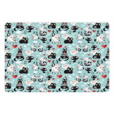 Kitties Love Daydreaming Pet Mat