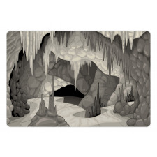 Cavern with Stalagmites Pet Mat
