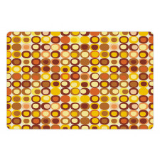 Design Retro Square Pet Mat