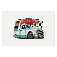 Lowrider Pickup Vehicle Pet Mat