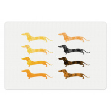 Vintage Silhouettes Pet Mat