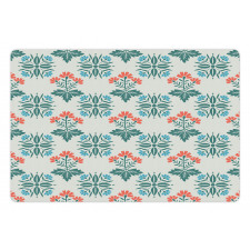 Abstract Spring Motifs Pet Mat