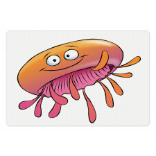 Funny Jellyfish Pet Mat
