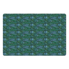 Tropical Foliage Pet Mat