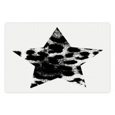 Star Shape Grunge Pet Mat