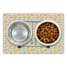 Cake and Teapots Pet Mat