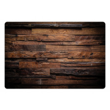 Rough Dark Timber Pet Mat