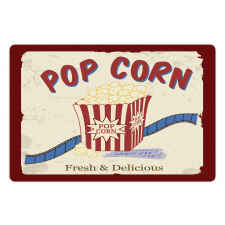 Pop Corn Tickets Pet Mat