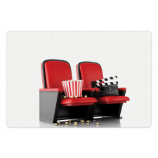 3D Theater Seats Pet Mat