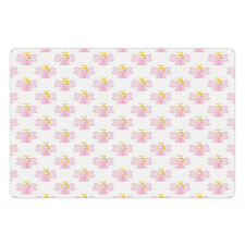 Fairy Girl with Halo Pet Mat