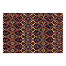 Traditional Geometric Pet Mat