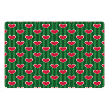 Love Pattern Pet Mat