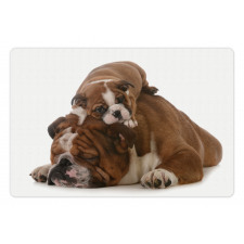 Father and Son Pet Mat