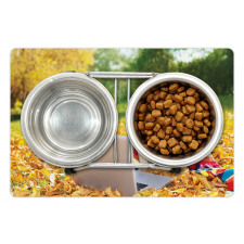 Dog in the Park Pet Mat
