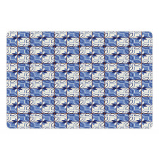 Azulejo Style Tiles Pet Mat