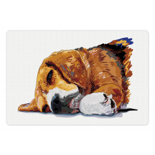 Sleeping Puppy Pet Mat