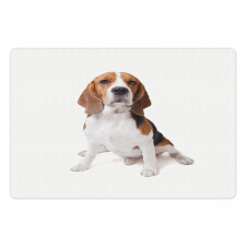 Puppy Dog Friend Posing Pet Mat