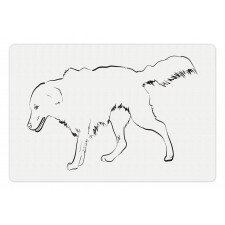 Thoroughbred Furry Pet Mat