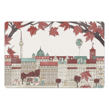 Autumn Season in Berlin Pet Mat