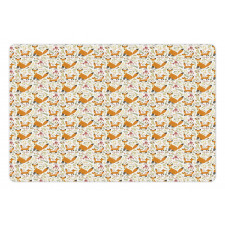 Mother Fox and Baby Pet Mat