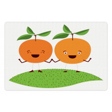 Cartoon Fruit Pet Mat