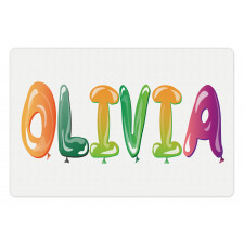 Medieval Girl Name Party Pet Mat