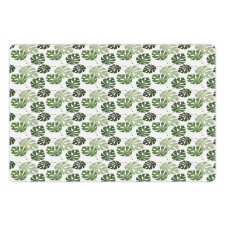 Tropical Jungle Leaves Pet Mat