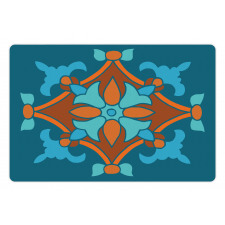 Folkloric Pattern Pet Mat