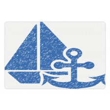 Sailingboat Pet Mat