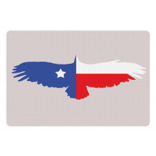 Bald Eagle Design Pet Mat