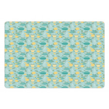 Piping Hot Lemon Tea Pet Mat