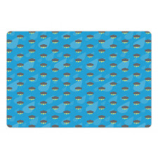 Dark Clouds Thunderbolt Pet Mat