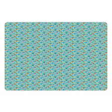 Travel Destinations Pet Mat