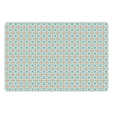 Pastel Rhombus Retro Pet Mat