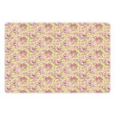 Hydrangeas on Branches Pet Mat