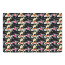 Cocktails Hibiscus Zebra Pet Mat