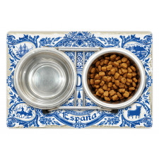 Madrid Calligraphy Tile Pet Mat