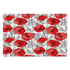 Rural Garden in Blossom Pet Mat