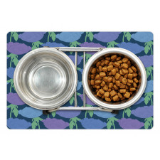 Tree Peony Stem Leaves Pet Mat