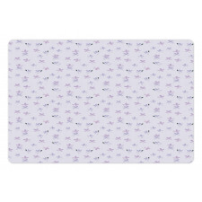 Small Spring Blossoms Pet Mat