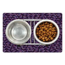 Diamond Shape Mosaic Tiles Pet Mat