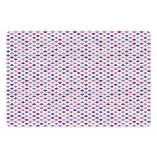 Diagonal Squares Mesh Pet Mat