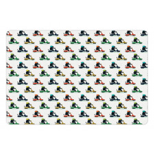 Funky Scottish Terriers Pet Mat