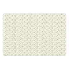 Animal Tiling Pattern Pet Mat