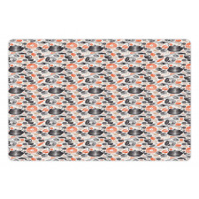 Shrimps Rolls and Wasabi Food Pet Mat