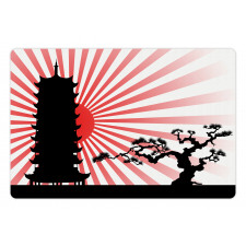 Shinto Building and Tree Pet Mat