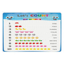 Count to Ten Learning Pet Mat