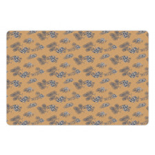 Vintage Style Branches Pet Mat