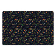 Botanical Forest Fir Leaf Pet Mat