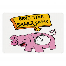 Save Time Shower Quick Piggy Pet Mat